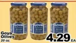 Superior Grocers Goya olives offer