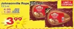 Superior Grocers Johnsonville Rope Sausage offer