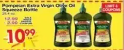 Superior Grocers Pompeian extra virgin olive oil squeeze bottle offer