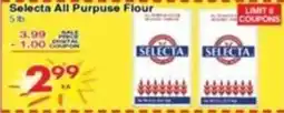 Superior Grocers Selecta all purpose flour offer
