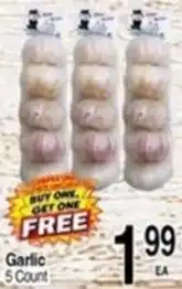 Superior Grocers Garlic offer