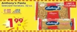 Superior Grocers Anthony's Pasta offer