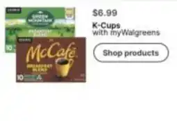 Walgreens McCafe Breakfast Blend K-Cups offer