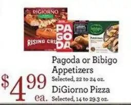 Yoke's Fresh Market Pagoda or Bibigo Appetizers offer
