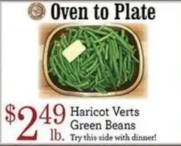 Yoke's Fresh Market Oven to Plate Haricot Verts Green Beans offer