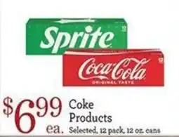 Yoke's Fresh Market Sprite Coca Cola Products offer