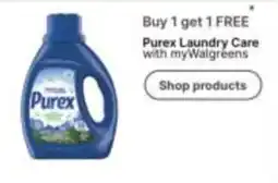Walgreens Purex Laundry Care offer