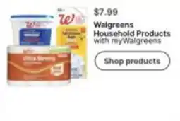 Walgreens Walgreens household products offer