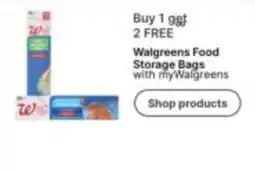 Walgreens Walgreens Food Storage Bags offer