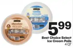 The Markets Best Choice Select Ice Cream Pails offer