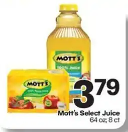 The Markets Mott's Select Juice offer