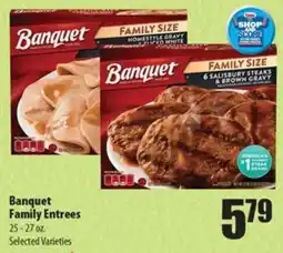 Times Supermarkets Banquet Family Entrees offer