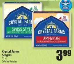 Times Supermarkets Crystal Farms Singles offer