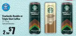 Times Supermarkets Starbucks Double or Triple Shot Coffee offer