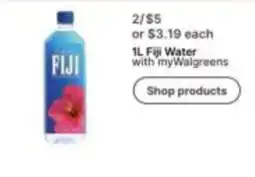 Walgreens Fiji Water offer