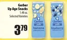 Times Supermarkets Gerber puffs banana offer