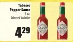Times Supermarkets Tabasco Pepper Sauce offer