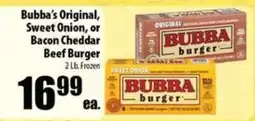 Times Supermarkets Bubba's beef burger offer