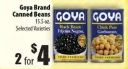 Times Supermarkets Goya Brand Canned Beans offer