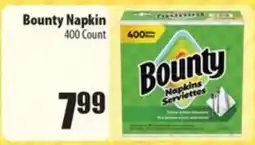 Times Supermarkets Bounty napkins offer