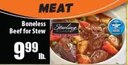Times Supermarkets Sterling Boneless Beef for Stew offer
