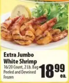 Times Supermarkets Extra Jumbo White Shrimp offer