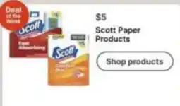 Walgreens Scott paper products offer