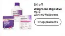 Walgreens Walgreens Digestive Care offer