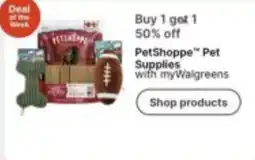 Walgreens PetShoppe Pet Supplies offer