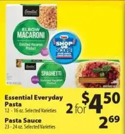 Times Supermarkets Essential Everyday Pasta offer