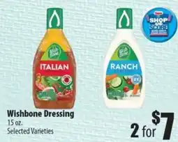 Times Supermarkets Wishbone Dressing offer