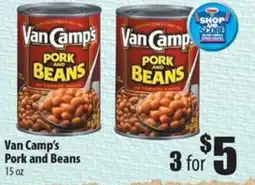 Times Supermarkets Van Camp pork and beans offer