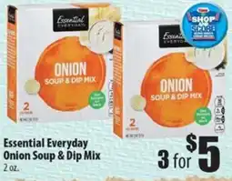 Times Supermarkets Essential Everyday Onion Soup & Dip Mix offer