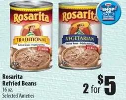 Times Supermarkets Rosarita Refried Beans offer