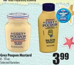 Times Supermarkets Grey Poupon Mustard offer