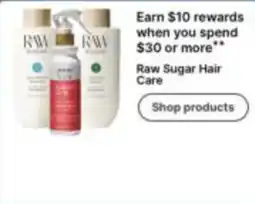 Walgreens Raw Sugar Hair Care offer