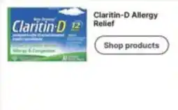Walgreens Claritin-D Allergy Relief offer