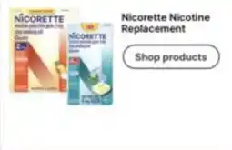 Walgreens Nicorette Nicotine Replacement offer