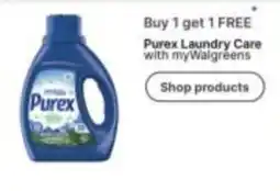 Walgreens Purex Laundry Care offer