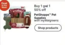 Walgreens PetShoppe Pet Supplies offer