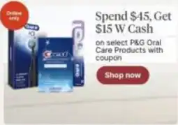 Walgreens P&G Oral Care Products offer