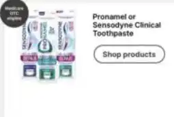 Walgreens Pronamel or Sensodyne Clinical Toothpaste offer