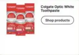 Walgreens Colgate Optic White Toothpaste offer