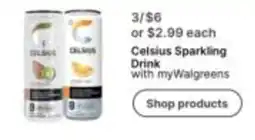Walgreens Celsius Sparkling Drink offer