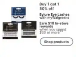 Walgreens Eylure Eye Lashes offer