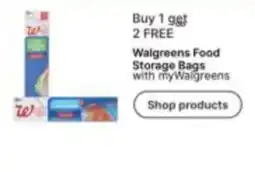 Walgreens Walgreens Food Storage Bags offer