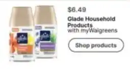 Walgreens Glade Household Products offer