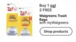 Walgreens Walgreens Trash Bags offer