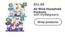 Walgreens Air Wick Household Products offer