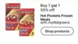 Walgreens Hot Pockets Frozen Meals offer